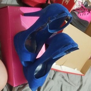 Royal Blue Heels
